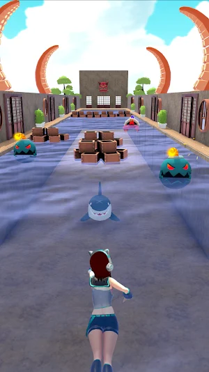 Anime Survival: 3D Challenge Screenshot 2