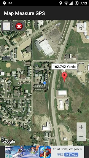 Map Measure GPS Screenshot 0