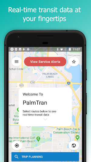 Palm Tran Screenshot 0
