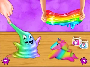 Rainbow Unicorn DIY Slime Screenshot 1