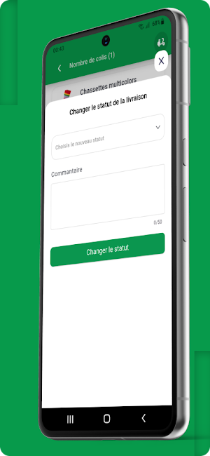 Agbofy : livreur Screenshot 2