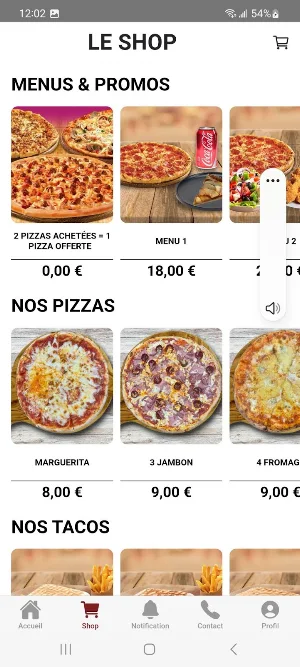 Bella Pizza Screenshot 1