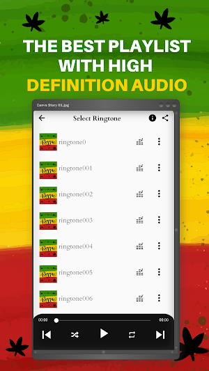 Reggae gospel ringtones Screenshot 1