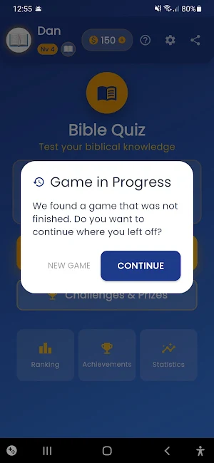 Bible Quiz: Trivia Game Screenshot 3