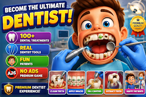 Dentist Doctor Game Offline Screenshot 0