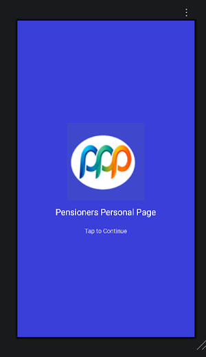 Pensioners Personal page Screenshot 0