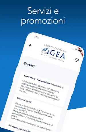 Gruppo Farmacie Igea Screenshot 2