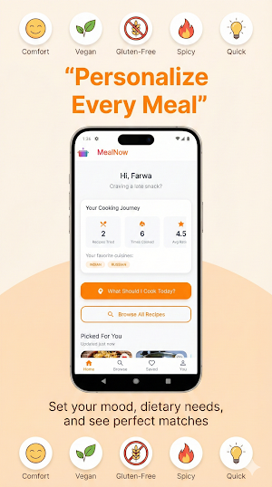 Meal Now Screenshot 1