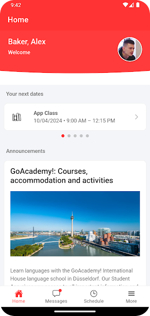 GoAcademy! IH Student App Screenshot 0