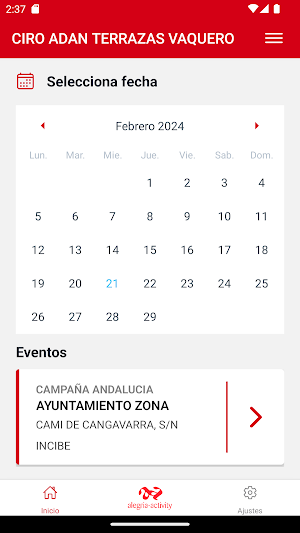 Gest activity Screenshot 1