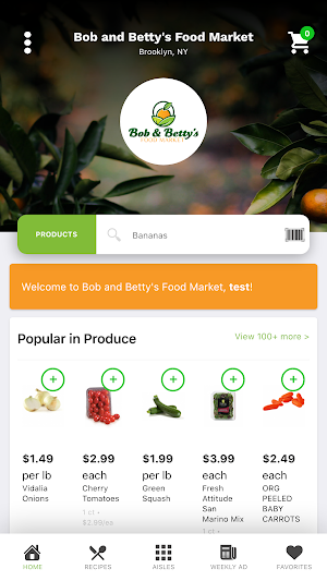 Bob and Betty's Food Market Screenshot 0