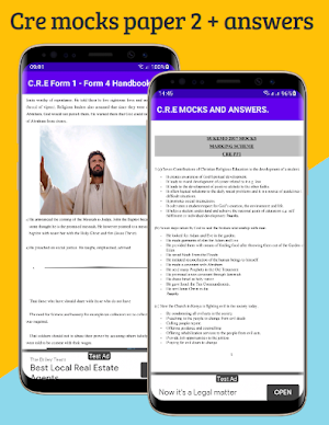 Cre; mocks & answers Screenshot 1