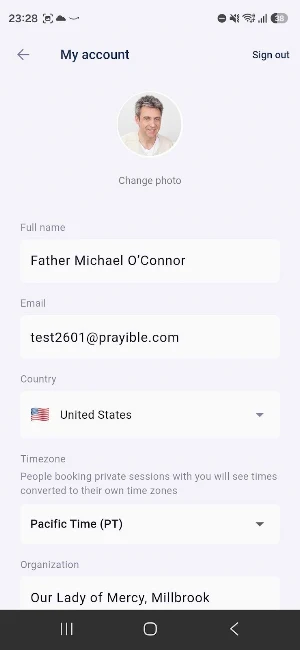 Prayible Screenshot 2