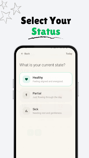 WellBe: Sickness Tracker Screenshot 1