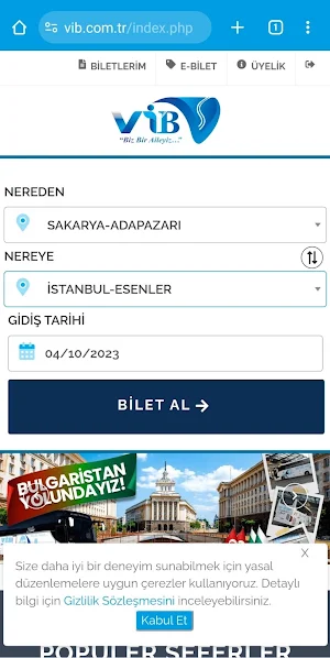 Vib Turizm Cebimde Screenshot 1