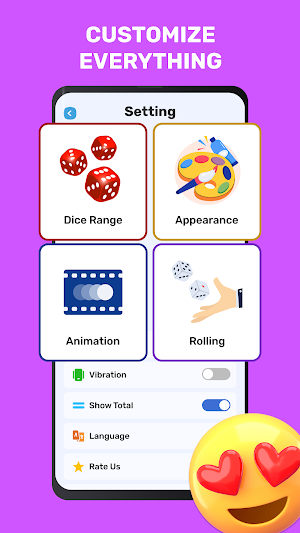 Dice Roller: Random Numbers Screenshot 3
