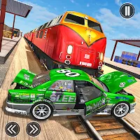 Real Train Derby Demolition : Car Destruction 2021