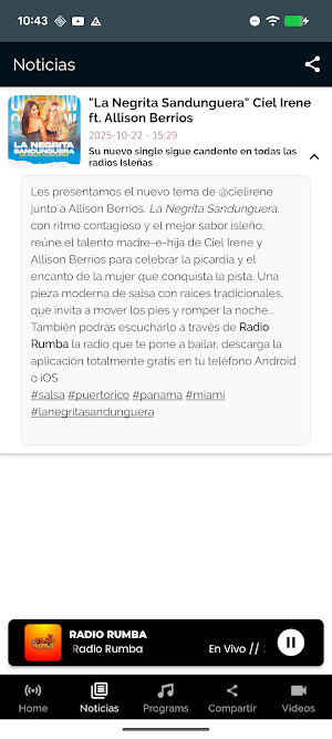 Radio Rumba Screenshot 3