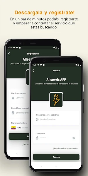 Allservis App Screenshot 1