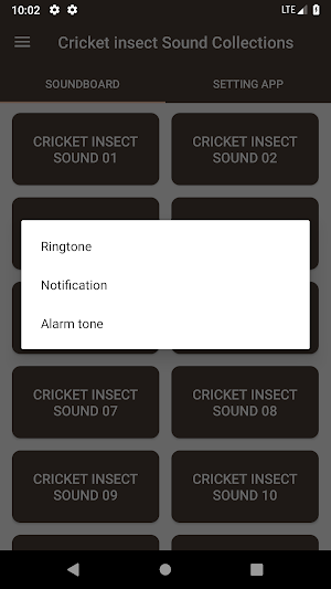Cricket insect Sound Collections ~ Sclip.app Screenshot 2