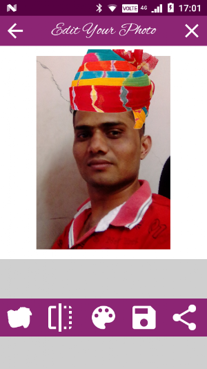 Rajasthani turban photo editor Screenshot 1