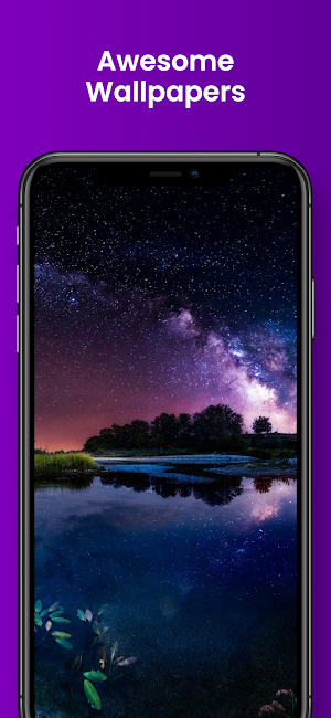 Night Sky Star Wallpaper Screenshot 1