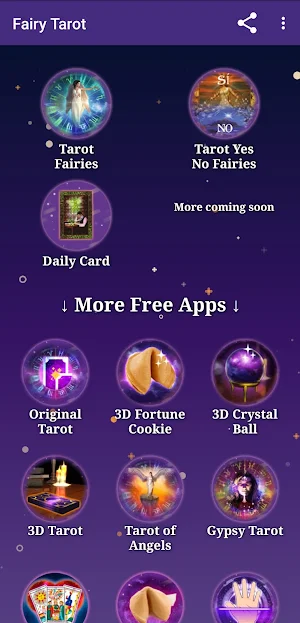 Fairies Tarot in English Screenshot 0