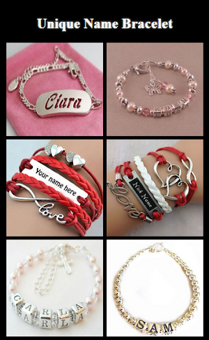 Unique Name Bracelet Screenshot 1