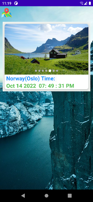 Norway Clock(Oslo) Screenshot 3
