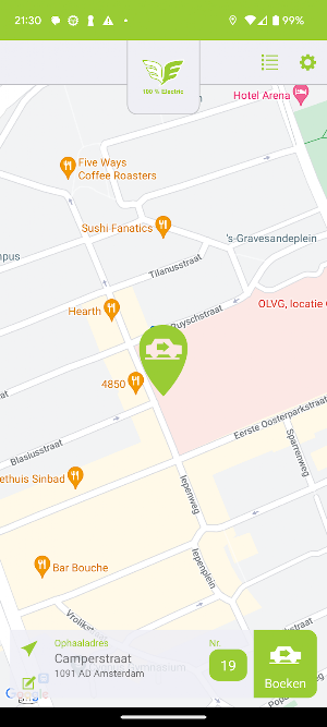 e-Trevia Taxi Screenshot 0