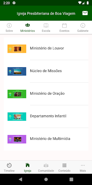 Igreja Presbiteriana de Boa Viagem Screenshot 2