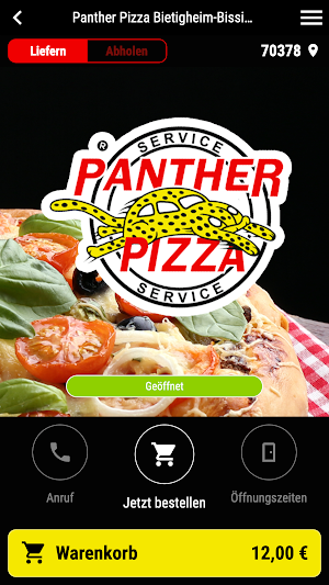 Panther Pizza Bietigheim Screenshot 0