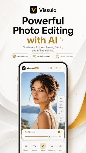 Vissulo: AI Photo Editor Screenshot 0
