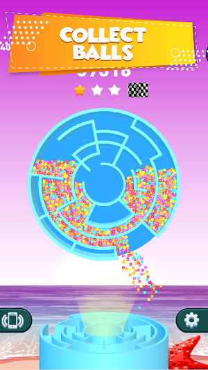 Ball Maze Escape 3D Screenshot 0