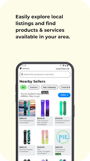 Shop On PIE Screenshot 1