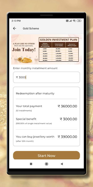 R J Jewellers Screenshot 1