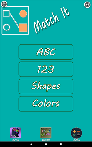Kids Matching Game Screenshot 0