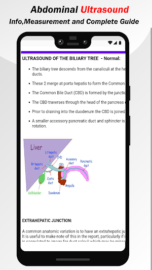 Abdominal Ultrasound Guide Screenshot 1
