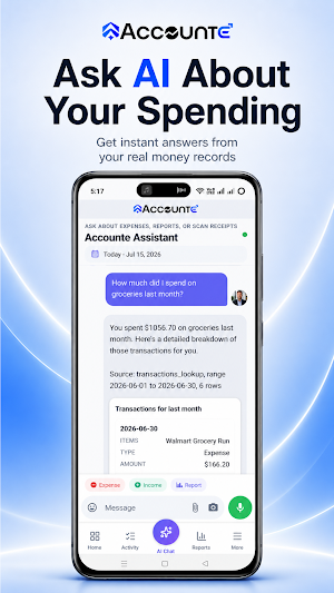 AccountE: AI Expense Tracker Screenshot 3