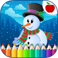 Kids Christmas Coloring Pages