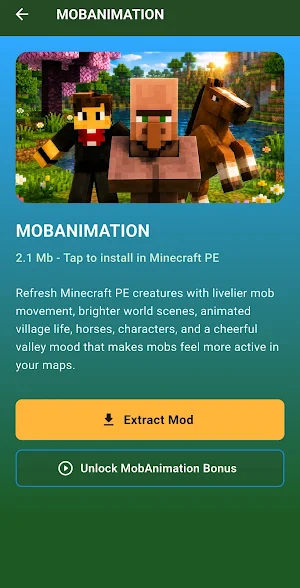 Mob Animations Mod Minecraft Screenshot 2