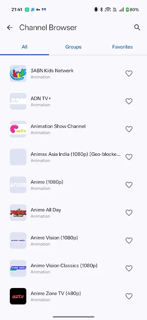 Flux Player - Media & Live TV Screenshot 2