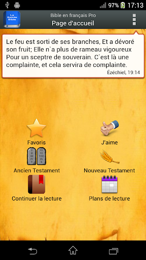Bible Louis Segond PRO Screenshot 0