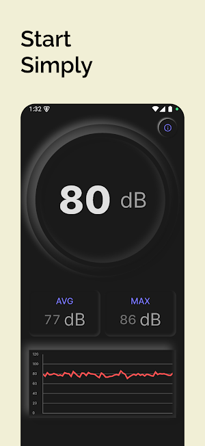 NoiseMeterrr - Noise Meter Screenshot 3