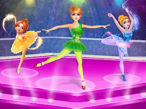 Dancing Ballerina Ballet Dress Up Fashion Screenshot 1