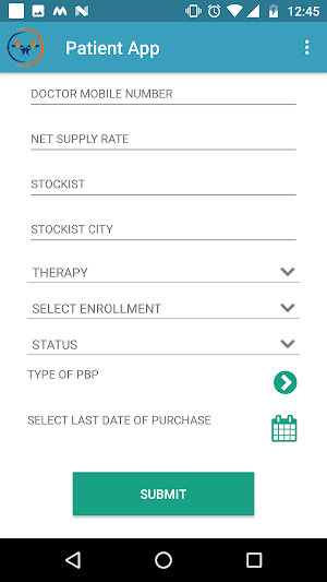 Patient App Screenshot 2
