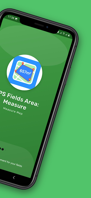 GPS Fields Area: Measure Map Screenshot 1