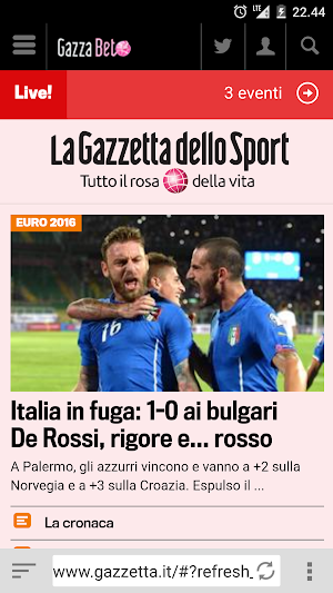 Quotidiani Italiani Screenshot 1