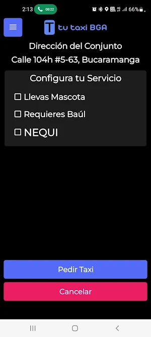 Código Tu Taxi BGA Screenshot 2