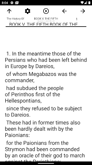 Book, The History Of Herodotus Screenshot 1